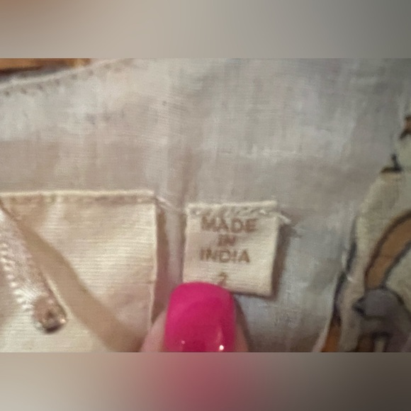 Anthropologie Free People One Fine Day Terrace Sleeveless Floral Midi Dress Sz 2 - Picture 8 of 13